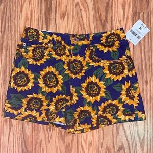 NWT Sunflower High Waisted Denim Shorts